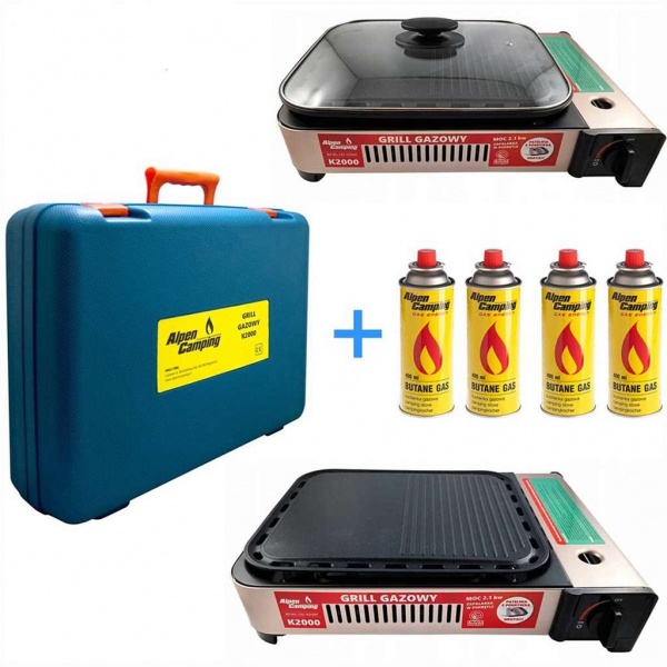 Alpen Camping Campinggrill-Gasgriller