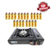 Imex Gaskocher + 20 Gaskartuschen
